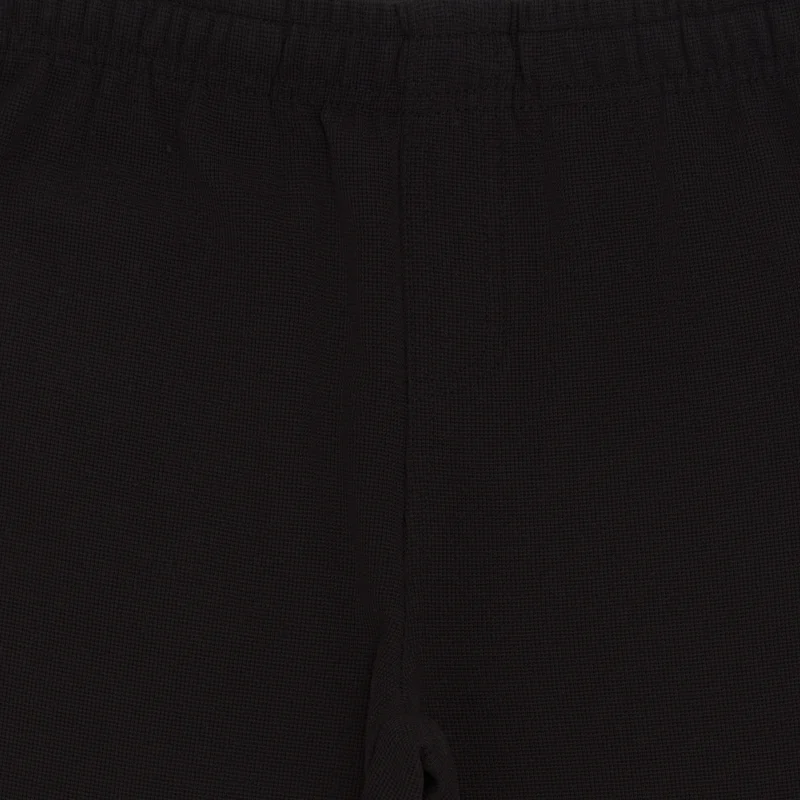 Sun And Sand Sports Black Kids' Waffle Pants  | Best Price UAE